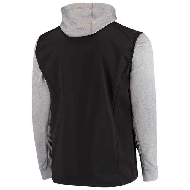 Blouson à glissière intégrale Dunbrooke pour hommes Tampa Bay Buccaneers Alpha, noir/gris