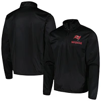 Veste noire Dunbrooke pour hommes des Buccaneers de Tampa Bay All-Star Tech à quart zip