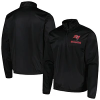 Veste noire Dunbrooke pour hommes des Buccaneers de Tampa Bay All-Star Tech à quart zip