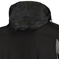 Men's Dunbrooke Black Tampa Bay Buccaneers Circle Zephyr Softshell Full-Zip Jacket