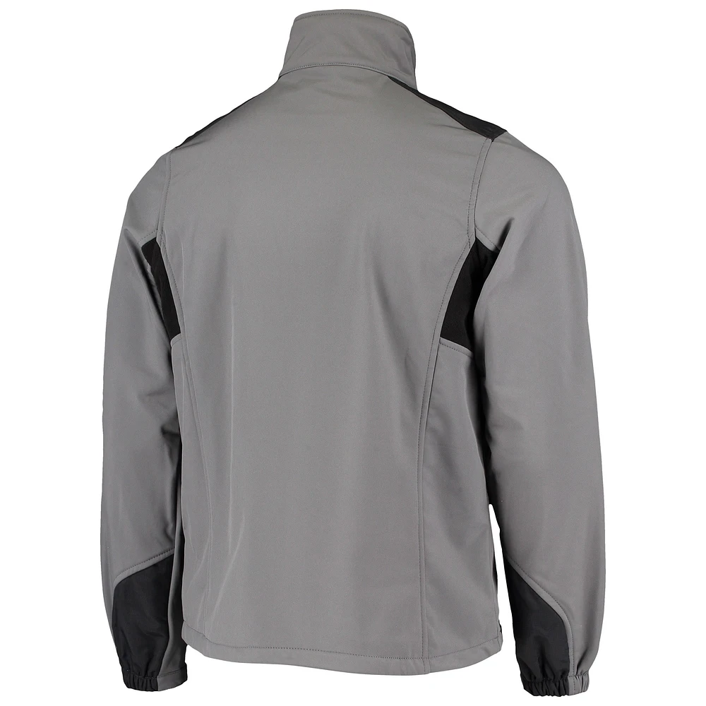Men's Dunbrooke Charcoal Tampa Bay Buccaneers Circle Softshell Fleece Full-Zip Jacket