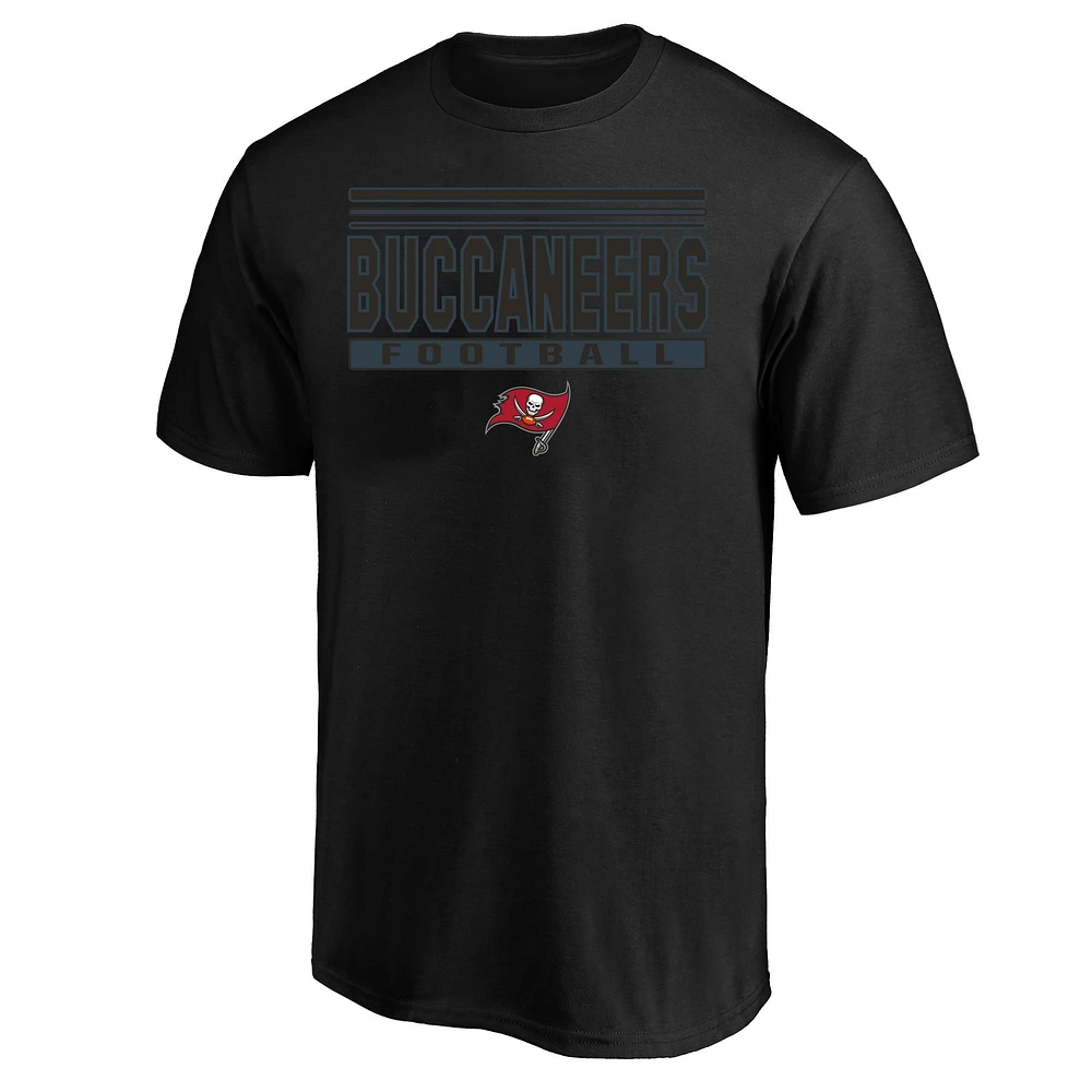 Men's Fanatics Black Tampa Bay Buccaneers Big & Tall Pop T-Shirt