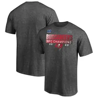 Lids Tampa Bay Buccaneers Fanatics Branded Big & Tall Color Block T-Shirt -  Red/Heathered Gray