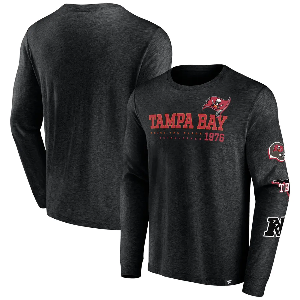 Men's Fanatics Branded Heather Gray Tampa Bay Buccaneers Big