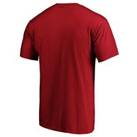 Men's Fanatics Branded Red Tampa Bay Buccaneers T-Shirt