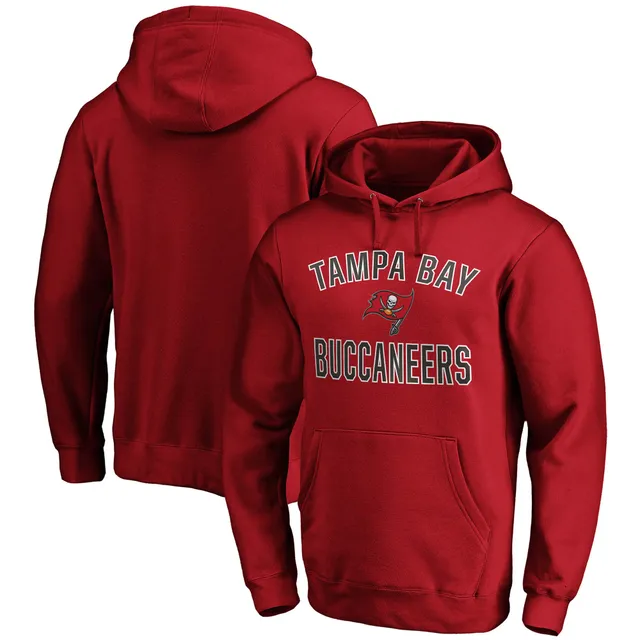 47 ' Heathered Gray Tampa Bay Buccaneers Throwback Headline Pullover Hoodie