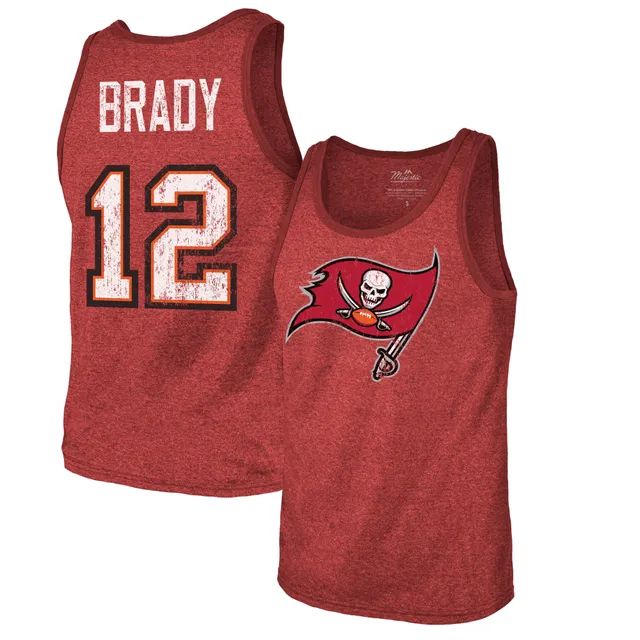 Men's Nike Tom Brady Red Tampa Bay Buccaneers Name Number