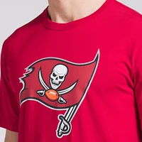 Men's Fanatics  Cardinal Tampa Bay Buccaneers Legacy Cotton T-Shirt