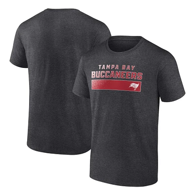 T-shirt Fanatics Charcoal Tampa Bay Buccaneers pour hommes