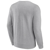 Sweat-shirt de jouabilité Fanatics Heathered Charcoal Tampa Bay Buccaneers pour hommes