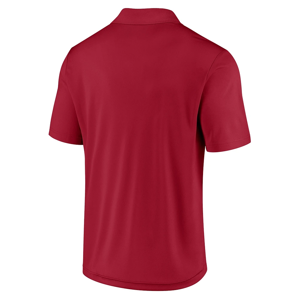 Ensemble de deux polos solides Fanatics pour hommes, rouge/blanc, Tampa Bay Buccaneers