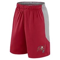 Men's Fanatics Red Tampa Bay Buccaneers Big & Tall Team Logo Shorts