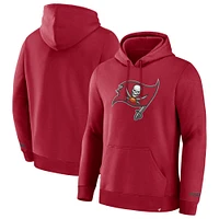 Sweat à capuche en polaire rouge Legacy des Buccaneers de Tampa Bay Fanatics pour hommes