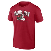 Men's Fanatics  Red Tampa Bay Buccaneers T-Shirt