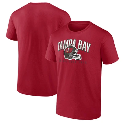 Men's Fanatics  Red Tampa Bay Buccaneers T-Shirt