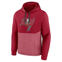 Men's Fanatics Red Tampa Bay Buccaneers Winter Camp Pullover Hoodie