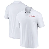 Men's Fanatics  White Tampa Bay Buccaneers Lockup Polo