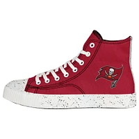 Tampa Bay Buccaneers FOCO Paint Splatter High Top Sneakers