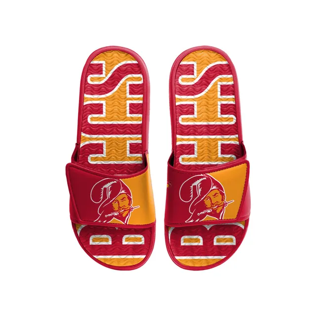 Atlanta Braves FOCO Logo Gel Slide Sandals