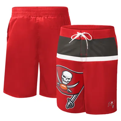 Tampa Bay Buccaneers G-III Sports by Carl Banks Sea Wind Swim Trunks - Red