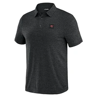 Polo noir à quatre points J. Palmer pour homme des Buccaneers de Tampa Bay