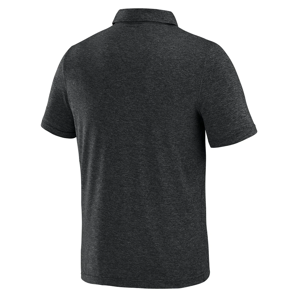 Polo noir à quatre points J. Palmer pour homme des Buccaneers de Tampa Bay