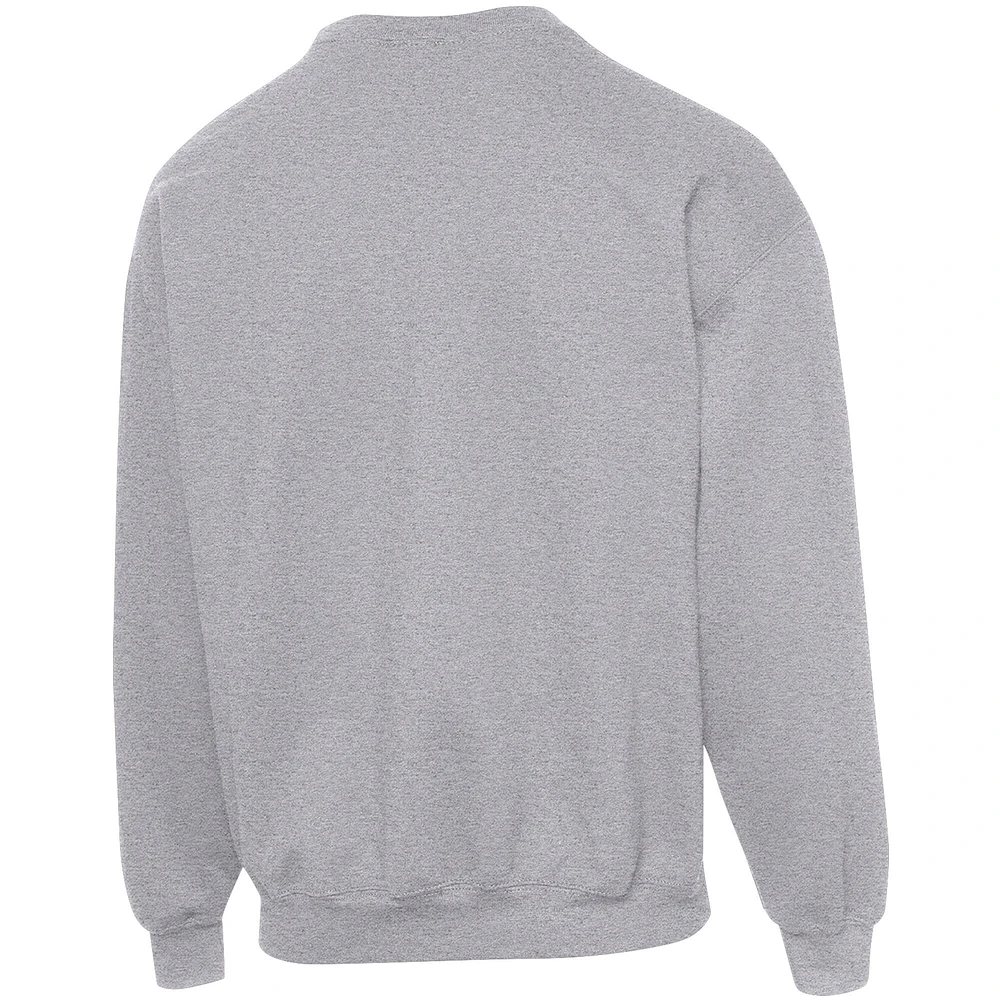 Men's Junk Food Heathered Gray Tampa Bay Buccaneers Avengers Throwback - Pullover Sweatshirt