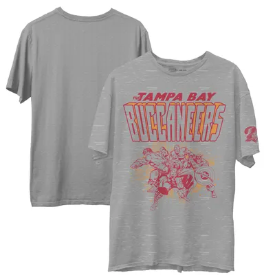 Men's Junk Food Heathered Gray Minnesota Vikings Marvel T-Shirt