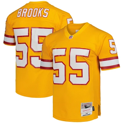 Maillot réplique Mitchell & Ness Derrick Brooks orange Tampa Bay Buccaneers Legacy pour hommes