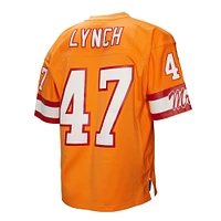 Maillot réplique orange Mitchell & Ness John Lynch des Buccaneers de Tampa Bay 1993 Legacy pour homme