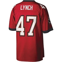 Maillot réplique Mitchell & Ness John Lynch rouge Tampa Bay Buccaneers Legacy pour hommes