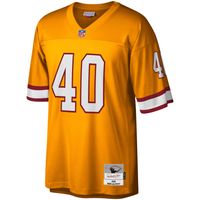 Men's Mitchell & Ness Mike Alstott Orange Tampa Bay Buccaneers Big Tall 1996 Retired Player Replica Jersey