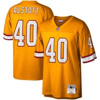 Men's Mitchell & Ness Mike Alstott Orange Tampa Bay Buccaneers Big Tall 1996 Retired Player Replica Jersey