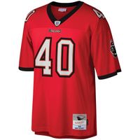 Men's Mitchell & Ness Mike Alstott Red Tampa Bay Buccaneers Legacy Replica Jersey