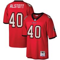 Men's Mitchell & Ness Mike Alstott Red Tampa Bay Buccaneers Legacy Replica Jersey