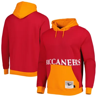 Chandail à capuchon Big Face 5.0 des Buccaneers de Tampa Bay Mitchell & Ness pour homme, rouge