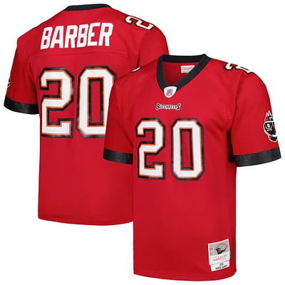 Maillot réplique Mitchell & Ness Ronde Barber rouge Tampa Bay Buccaneers Legacy pour hommes