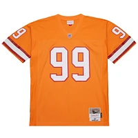 Men's Mitchell & Ness Warren Sapp Orange Tampa Bay Buccaneers 1995 Legacy Replica Jersey