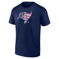 T-shirt Americana bleu marine pour homme des Buccaneers de Tampa Bay
