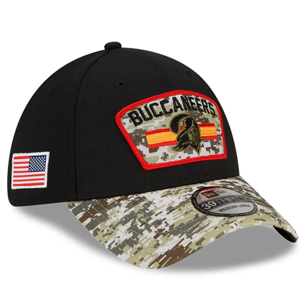 Lids Tampa Bay Buccaneers New Era Camo 59FIFTY Fitted Hat - Black