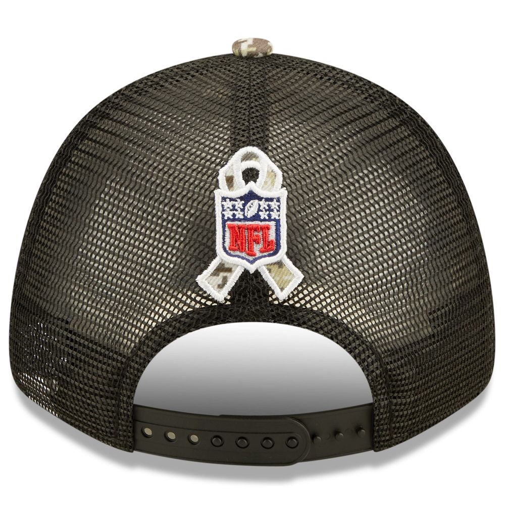 Men's New Era Black/Camo Tampa Bay Buccaneers 2022 Salute To Service - 9FORTY Snapback Hat