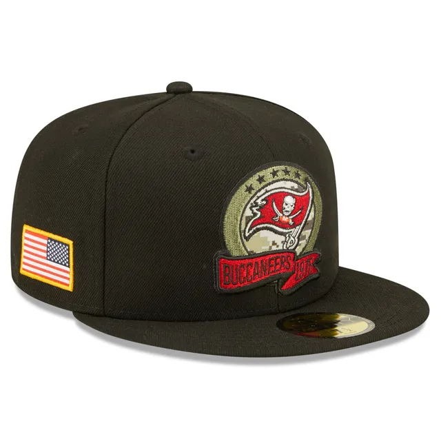 Tampa Bay Bucaneers New Era 59Fifty NFL 2021 Salute To Service Fitted Team  Cap