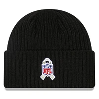 Men's New Era Black Tampa Bay Buccaneers 2022 Salute To Service - Knit Hat