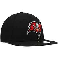 Casquette ajustée New Era Tampa Bay Buccaneers Omaha 59FIFTY pour homme