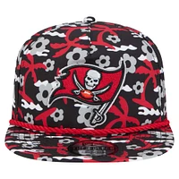 Men's New Era Black Tampa Bay Buccaneers Wakey Wakey Golfer Snapback Hat