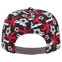 Casquette de golf à visière rabattable Wakey Wakey Tampa Bay Buccaneers New Era noire pour homme