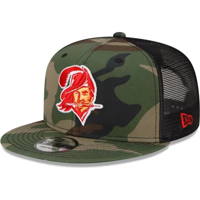 Tampa Bay Buccaneers New Era Shade Trucker 9FIFTY Snapback Hat - Black