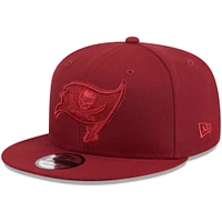 Casquette Snapback 9FIFTY Cardinal Tampa Bay Buccaneers New Era pour homme