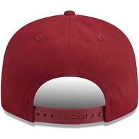 Men's New Era Cardinal Tampa Bay Buccaneers Color Pack 9FIFTY Snapback Hat