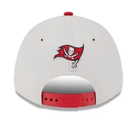 Men's New Era  Cream Tampa Bay Buccaneers 2023 NFL Draft 9FORTY Adjustable Snapback Hat